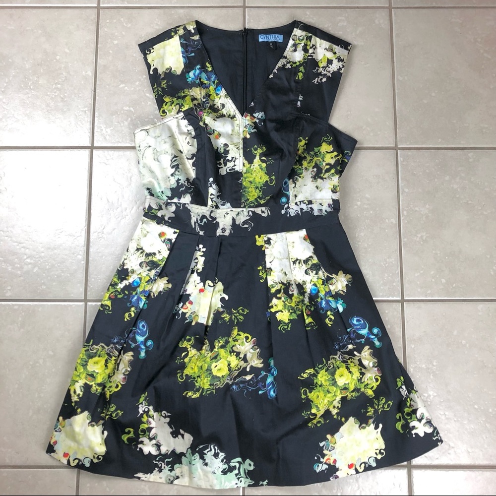 Cynthia Floral Sheath Dress